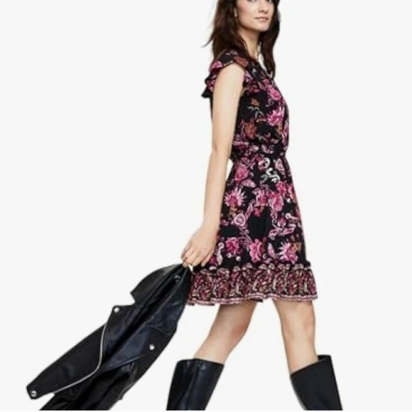INC rinted A-Line Mini Dress, Created for Macys - Picture 1 of 12